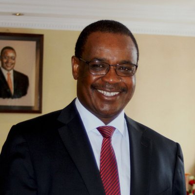 Official portrait of Dr. Evans Kidero